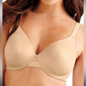 Bali Womens One Smooth U Underwire Bra, Smoothing Full-coverage Bra